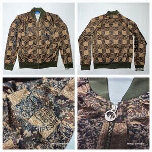 Adidas Superstar Check Tra Full Zip BBOY Track Jacket Camo Checker Logo Top Sz M